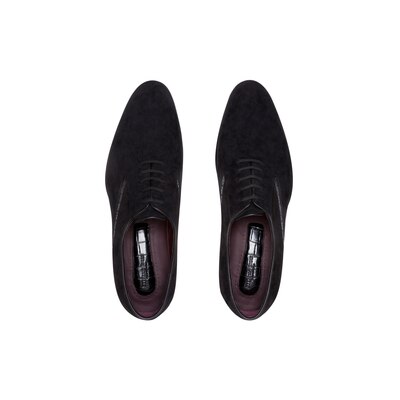 suede calfskin leather shoes