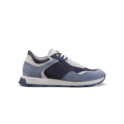Suede and calfskin leather sneakers by STEFANO RICCI | Shop Online