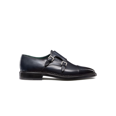 Double cutaway monk strap shoes by STEFANO RICCI Shop Online