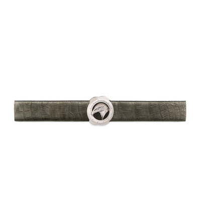 Nubuck crocodile leather belt by STEFANO RICCI | Shop Online