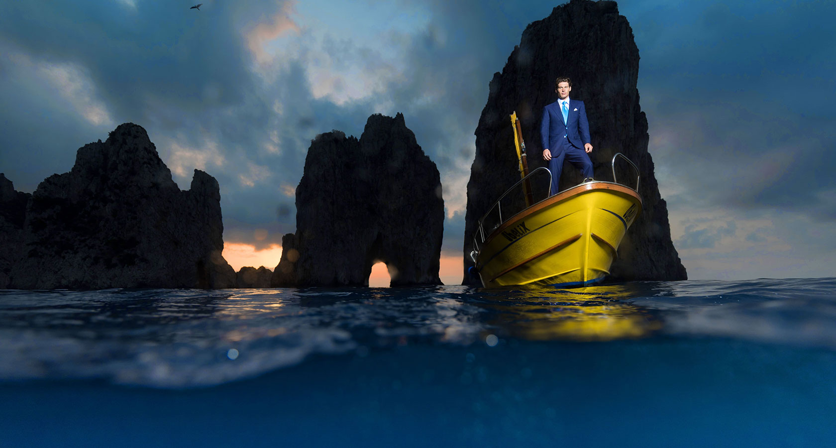 THE ELEGANCE OF THE GROTTA AZZURRA | Proudly supporting Massimo Sestini ...